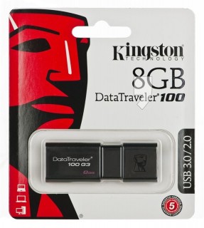 Pendrive Kingston DataTraveler 100 G3/8GB USB 3.0